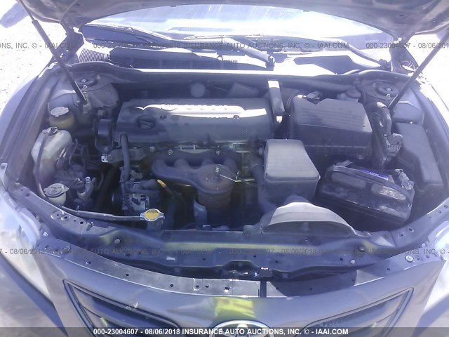 4T1BE46K47U144918 - 2007 TOYOTA CAMRY NEW GENERAT CE/LE/XLE/SE GRAY photo 10