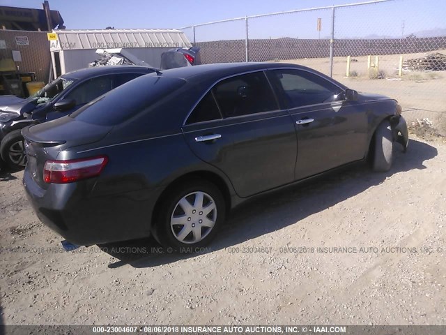 4T1BE46K47U144918 - 2007 TOYOTA CAMRY NEW GENERAT CE/LE/XLE/SE GRAY photo 4