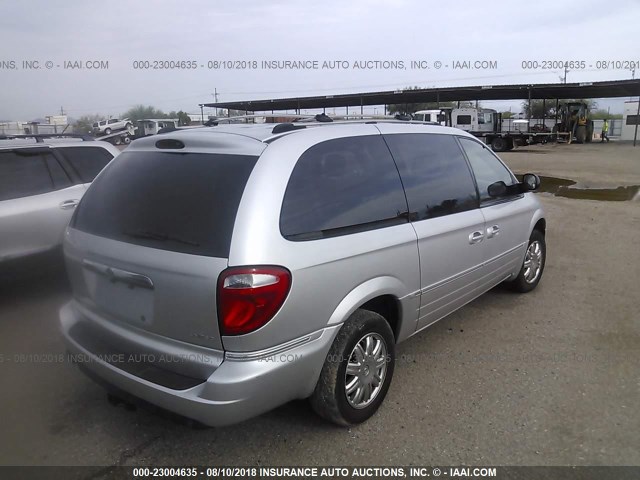 2C8GP64L05R178469 - 2005 CHRYSLER TOWN & COUNTRY LIMITED SILVER photo 4