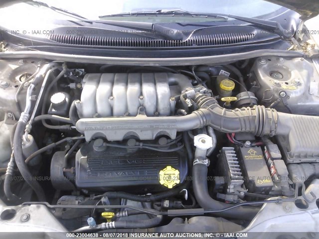 3C3EL55H9WT323102 - 1998 CHRYSLER SEBRING JXI GRAY photo 10