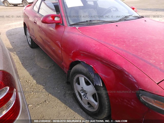 JT2ST87FXN0104276 - 1992 TOYOTA CELICA GT RED photo 6