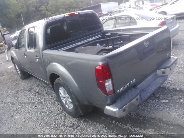 1N6AD0ER8GN742401 - 2016 NISSAN FRONTIER S/SV/SL/PRO-4X GRAY photo 3