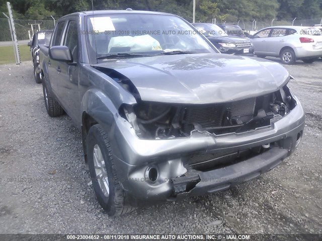 1N6AD0ER8GN742401 - 2016 NISSAN FRONTIER S/SV/SL/PRO-4X GRAY photo 6