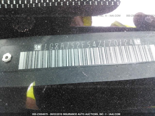 1G8AJ52F54Z170124 - 2004 SATURN ION LEVEL 2 灰色 照片 9