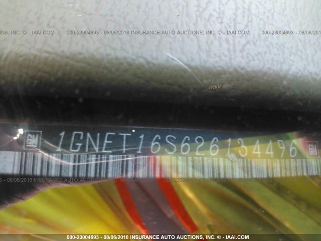 1GNET16S626134496 - 2002 CHEVROLET TRAILBLAZER EXT RED photo 9