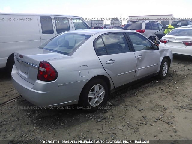 1G1ZT52834F114150 - 2004 CHEVROLET MALIBU LS SILVER photo 4