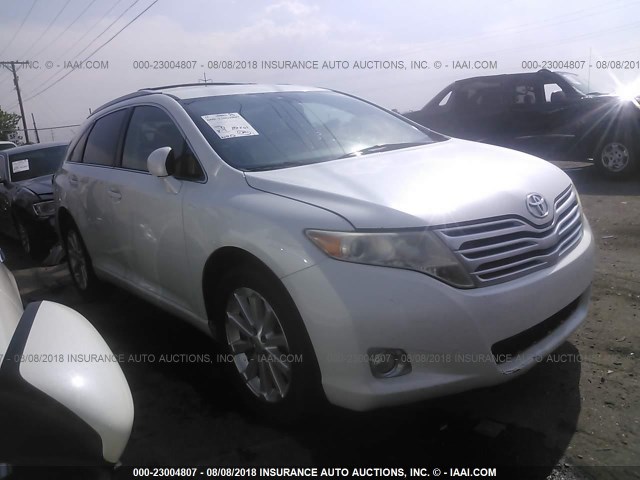 4T3BE11A79U005390 - 2009 TOYOTA VENZA WHITE photo 1