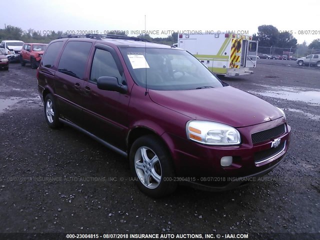 1GNDV23LX5D205692 - 2005 CHEVROLET UPLANDER LS RED photo 1
