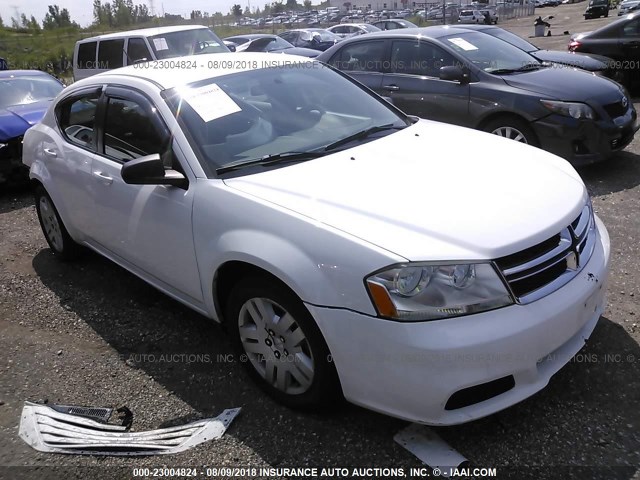 1B3BD4FB6BN578463 - 2011 DODGE AVENGER EXPRESS 白色 照片 1