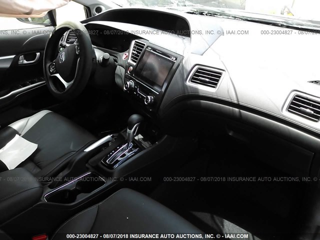 19XFB2F91FE066126 - 2015 HONDA CIVIC EXL 灰色 照片 5