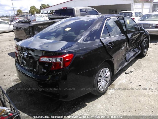 4T1BD1FK3CU004127 - 2012 TOYOTA CAMRY HYBRID/LE/XLE 黑色 照片 4