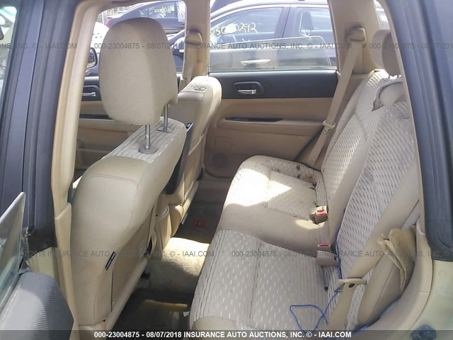 JF1SG65624H746872 - 2004 SUBARU FORESTER 2.5XS მწვანე ფოტო 8