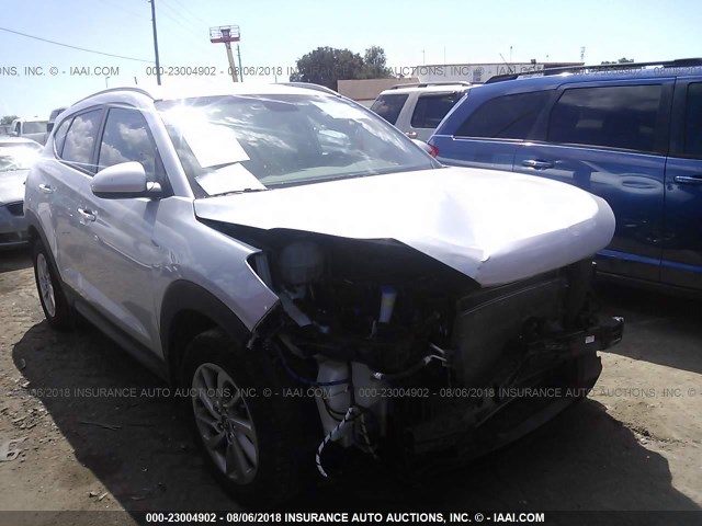 KM8J33A46GU237489 - 2016 HYUNDAI TUCSON LIMITED/SPORT AND ECO/SE SILVER photo 1