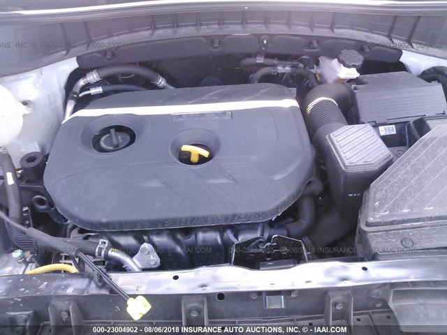 KM8J33A46GU237489 - 2016 HYUNDAI TUCSON LIMITED/SPORT AND ECO/SE SILVER photo 10