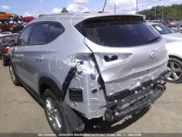 KM8J33A46GU237489 - 2016 HYUNDAI TUCSON LIMITED/SPORT AND ECO/SE SILVER photo 3
