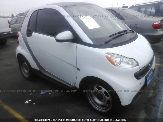 WMEEJ3BA0EK738095 - 2014 SMART FORTWO PURE/PASSION WHITE photo 1