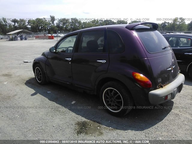 3C8FY68B82T284767 - 2002 CHRYSLER PT CRUISER LIMITED/DREAM CRUISER PURPLE photo 3