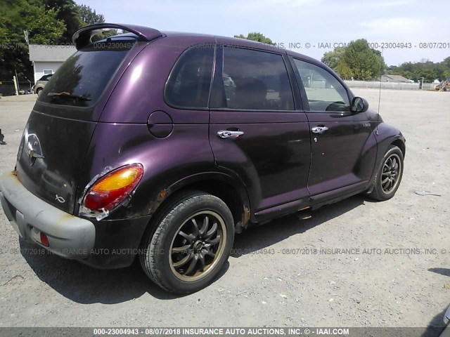 3C8FY68B82T284767 - 2002 CHRYSLER PT CRUISER LIMITED/DREAM CRUISER PURPLE photo 4