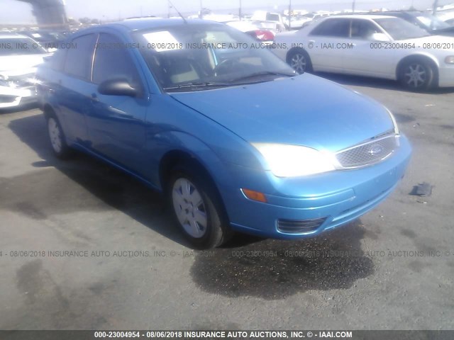 1FAFP34N97W106716 - 2007 FORD FOCUS ZX4/S/SE/SES 蓝色 照片 1