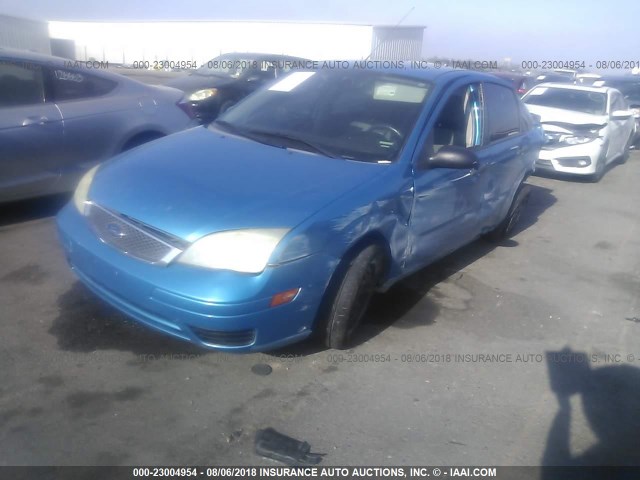 1FAFP34N97W106716 - 2007 FORD FOCUS ZX4/S/SE/SES 蓝色 照片 2