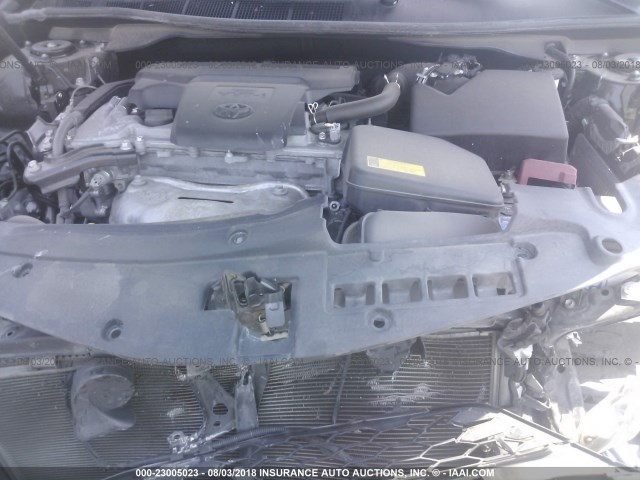 4T1BF1FK6CU072769 - 2012 TOYOTA CAMRY SE/LE/XLE BLACK photo 10