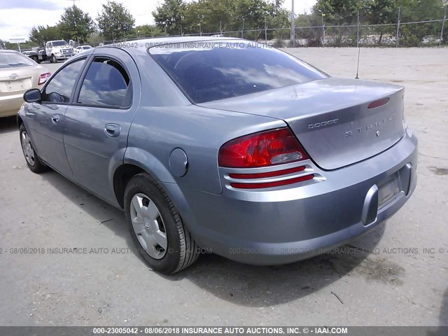 1B3EL46T56N230927 - 2006 DODGE STRATUS SXT GRAY photo 3