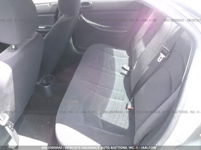 1B3EL46T56N230927 - 2006 DODGE STRATUS SXT GRAY photo 8