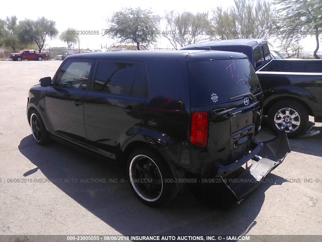 JTLKE50E481040689 - 2008 TOYOTA SCION XB Қара фото 3