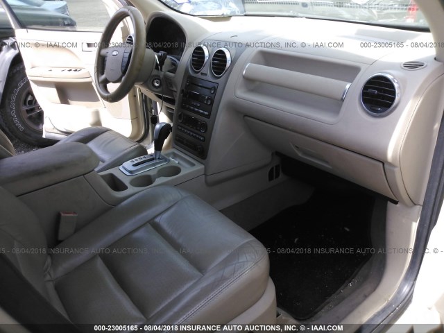 1FMZK02166GA05061 - 2006 FORD FREESTYLE SEL BEIGE photo 5