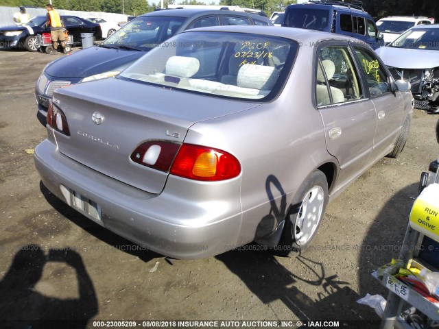 2T1BR12E9XC104287 - 1999 TOYOTA COROLLA VE/CE/LE 棕色 照片 4