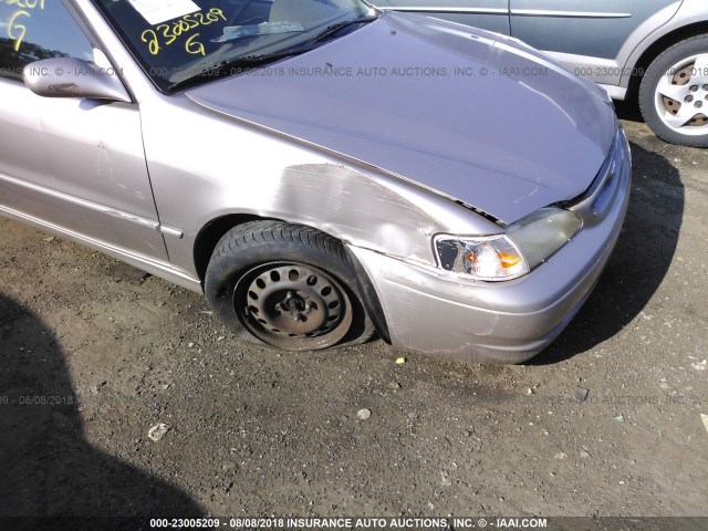 2T1BR12E9XC104287 - 1999 TOYOTA COROLLA VE/CE/LE 棕色 照片 6