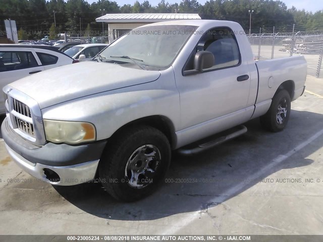 1D7HA16K83J501978 - 2003 DODGE RAM 1500 ST SILVER photo 2