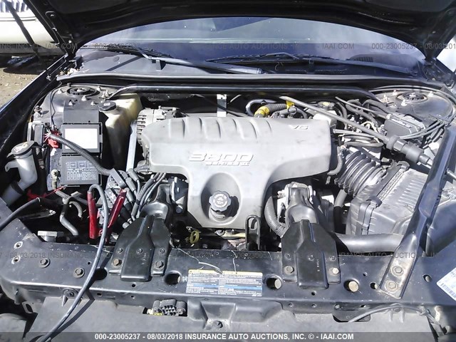 2G1WX12K639329640 - 2003 CHEVROLET MONTE CARLO SS 黑色 照片 10