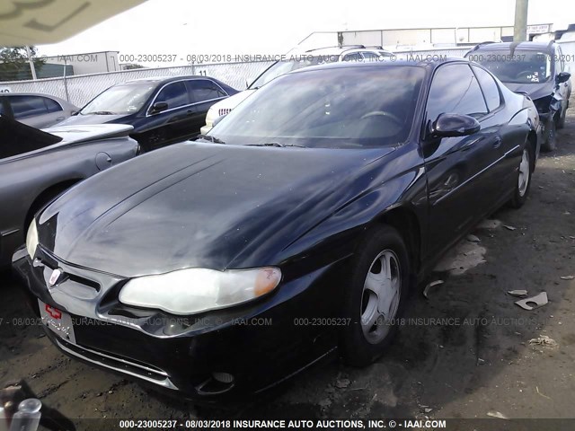 2G1WX12K639329640 - 2003 CHEVROLET MONTE CARLO SS 黑色 照片 2