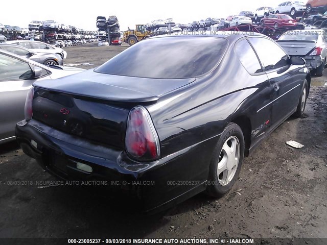 2G1WX12K639329640 - 2003 CHEVROLET MONTE CARLO SS 黑色 照片 4