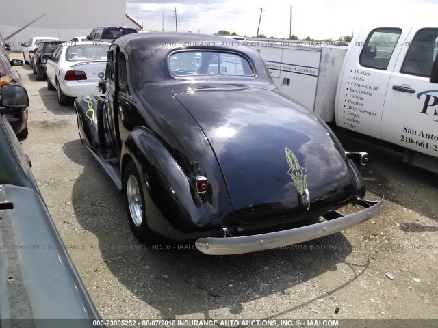 0R23881 - 1938 CHEVROLET 2 DR SEDAN  BLACK photo 3