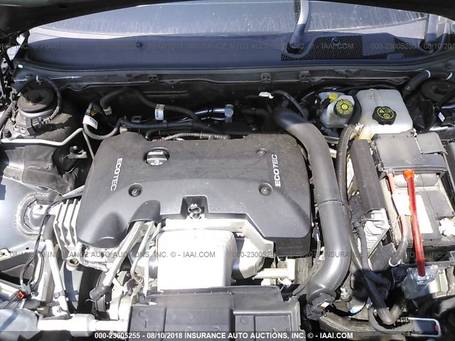 2G4GU5GX7H9114805 - 2017 BUICK REGAL GS BLACK photo 10