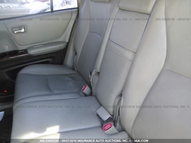 JTEHW21A670035183 - 2007 TOYOTA HIGHLANDER HYBRID GREEN photo 8