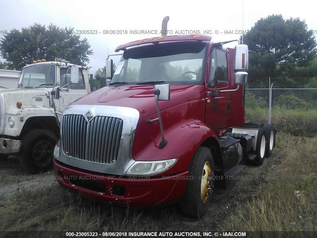 1HSHXAHR27J366755 - 2007 INTERNATIONAL 8600 8600 RED photo 2