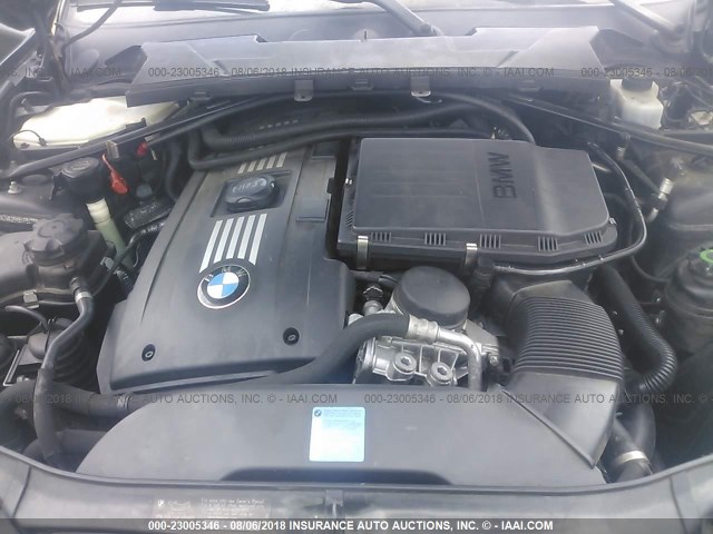 WBAUN935X8VF54756 - 2008 BMW 135 I Մոխրագույն լուսանկար 10