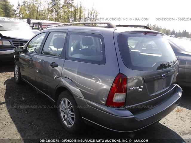 1FAFP36N26W143764 - 2006 FORD FOCUS ZXW GRAY photo 3