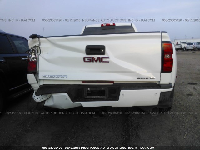 1GT42YEY0HF230249 - 2017 GMC SIERRA K3500 DENALI WHITE photo 8