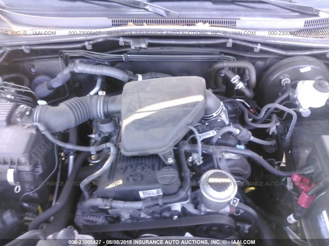 5TFJX4GN4FX042910 - 2015 TOYOTA TACOMA DOUBLE CAB PRERUNNER BLACK photo 10