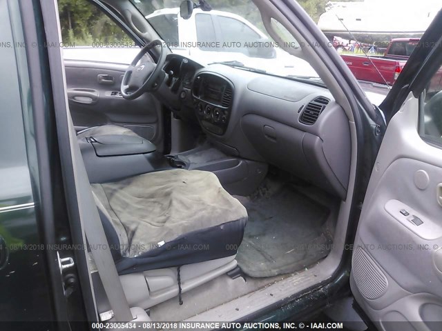 5TBRT34124S445399 - 2004 TOYOTA TUNDRA ACCESS CAB SR5 GREEN photo 5