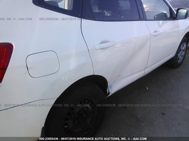 JN8AS58V19W433725 - 2009 NISSAN ROGUE S/SL WHITE photo 6