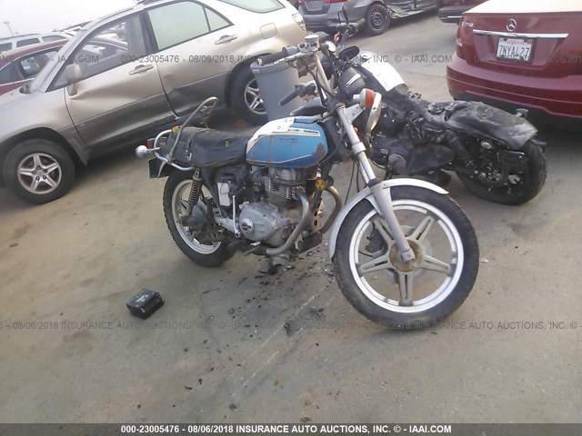 CB400A2013766 - 1978 HONDA HAWK CB400A  BLUE photo 1