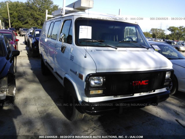 1GTEG25H0SF558104 - 1995 GMC VANDURA G2500 WHITE photo 1