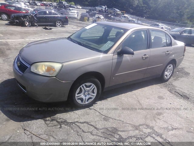 1G1ZS57F37F279226 - 2007 CHEVROLET MALIBU LS Şampan foto 2