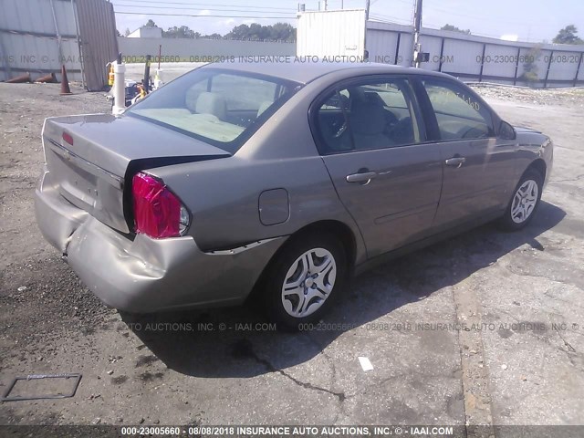 1G1ZS57F37F279226 - 2007 CHEVROLET MALIBU LS Şampan foto 4