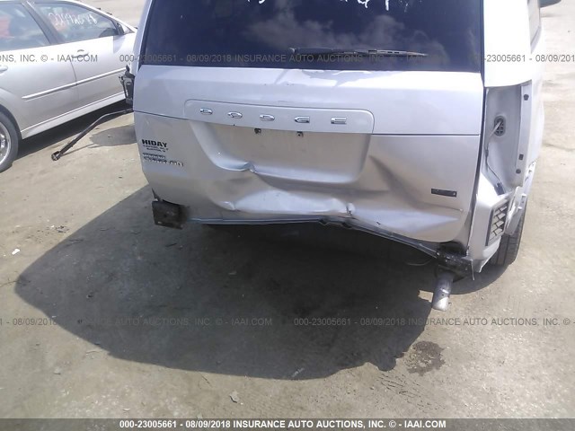 2C4RDGCG8CR224186 - 2012 DODGE GRAND CARAVAN SXT GRAY photo 6